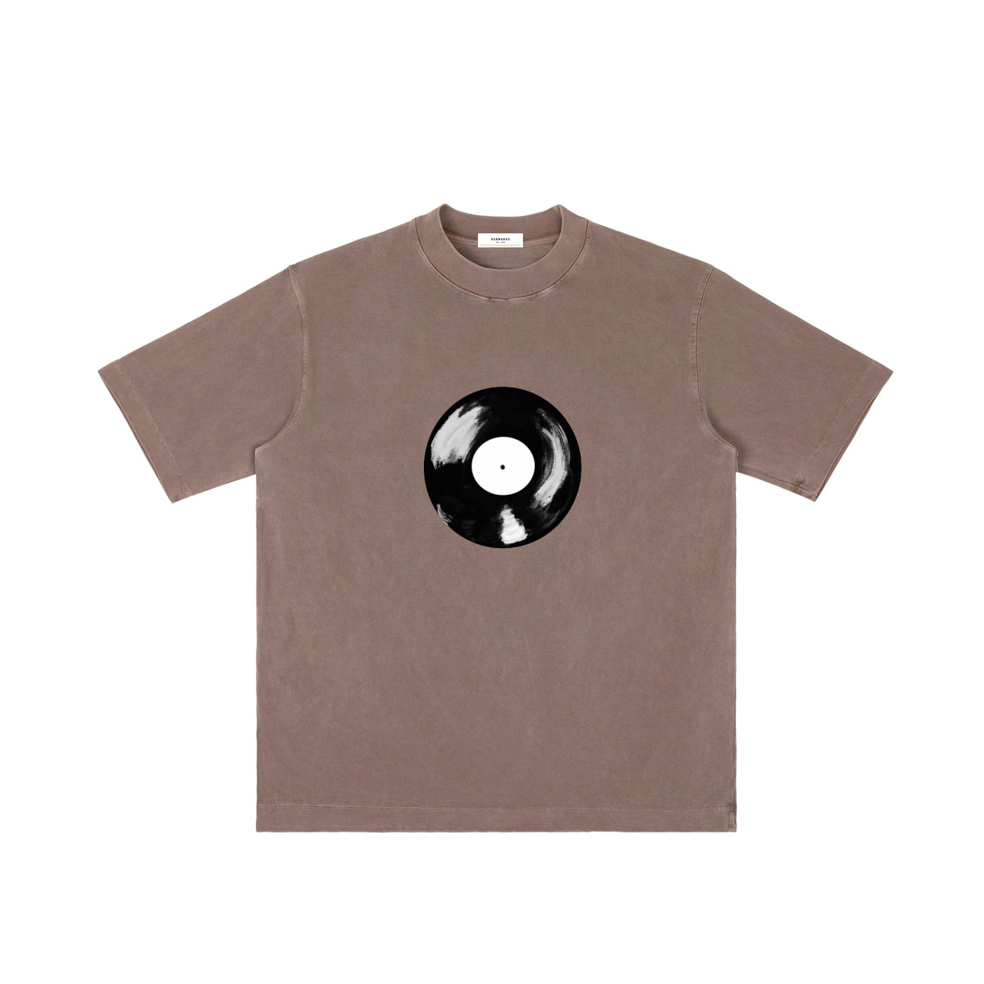 Graphic Record Wash Drop Shoulder T-shirt