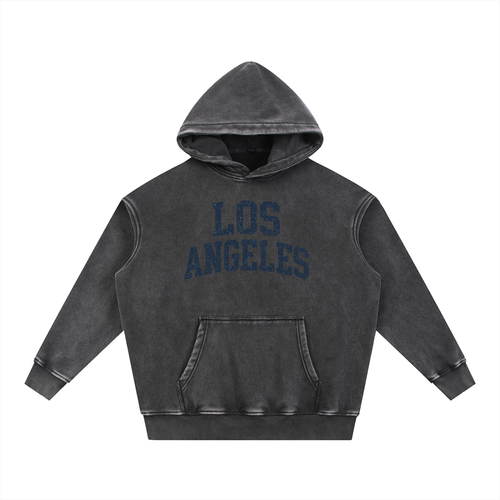 City of Stars Washed Fleece Oversize Hoodie