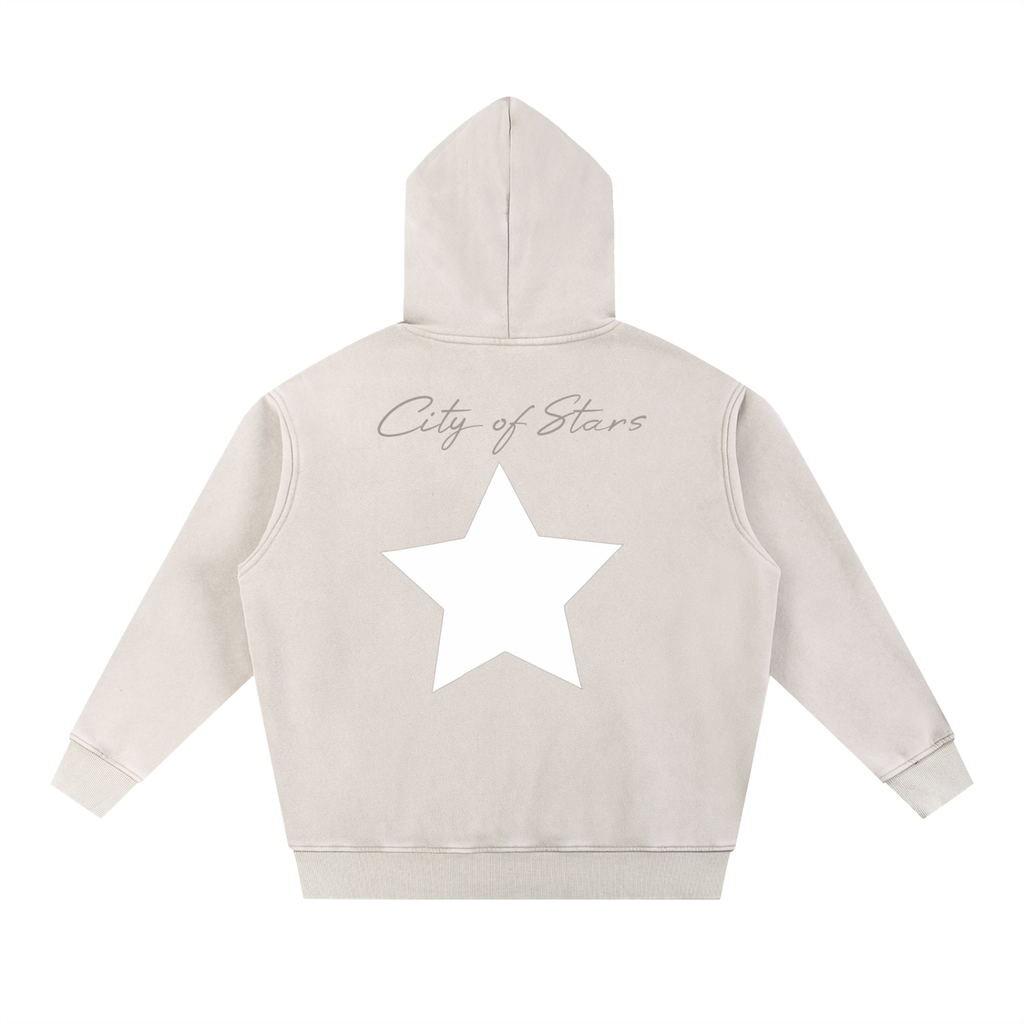 City of Stars Washed Fleece Oversize Hoodie
