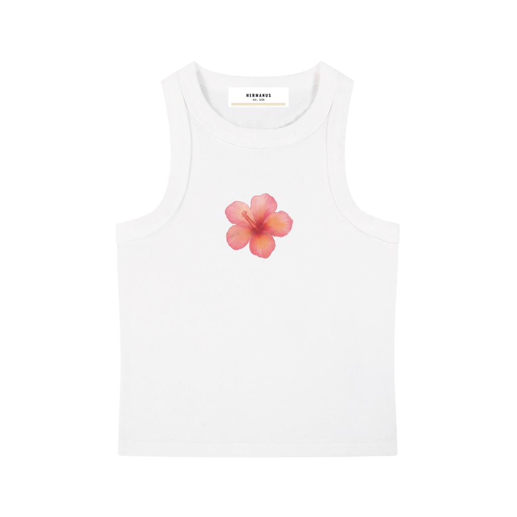 Hibiscus Summer Tank Top