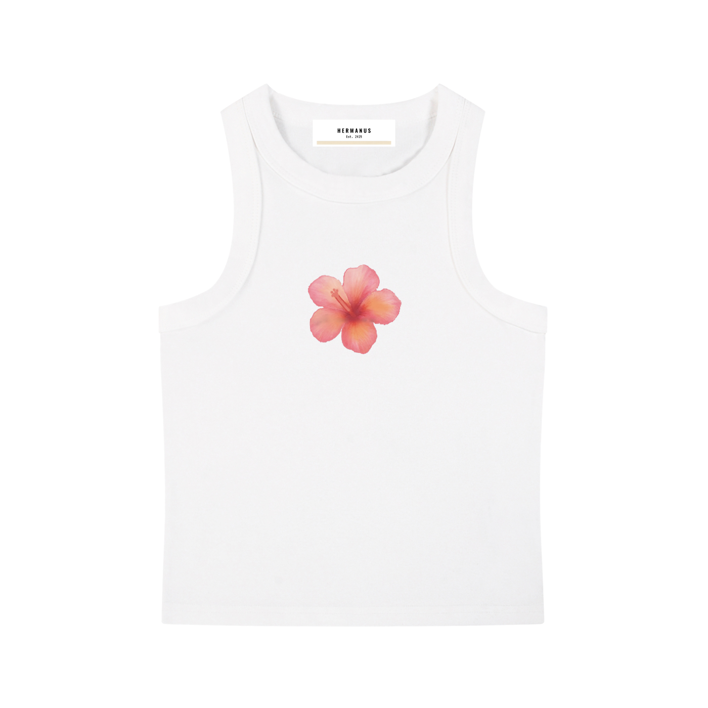 Hibiscus Summer Tank Top