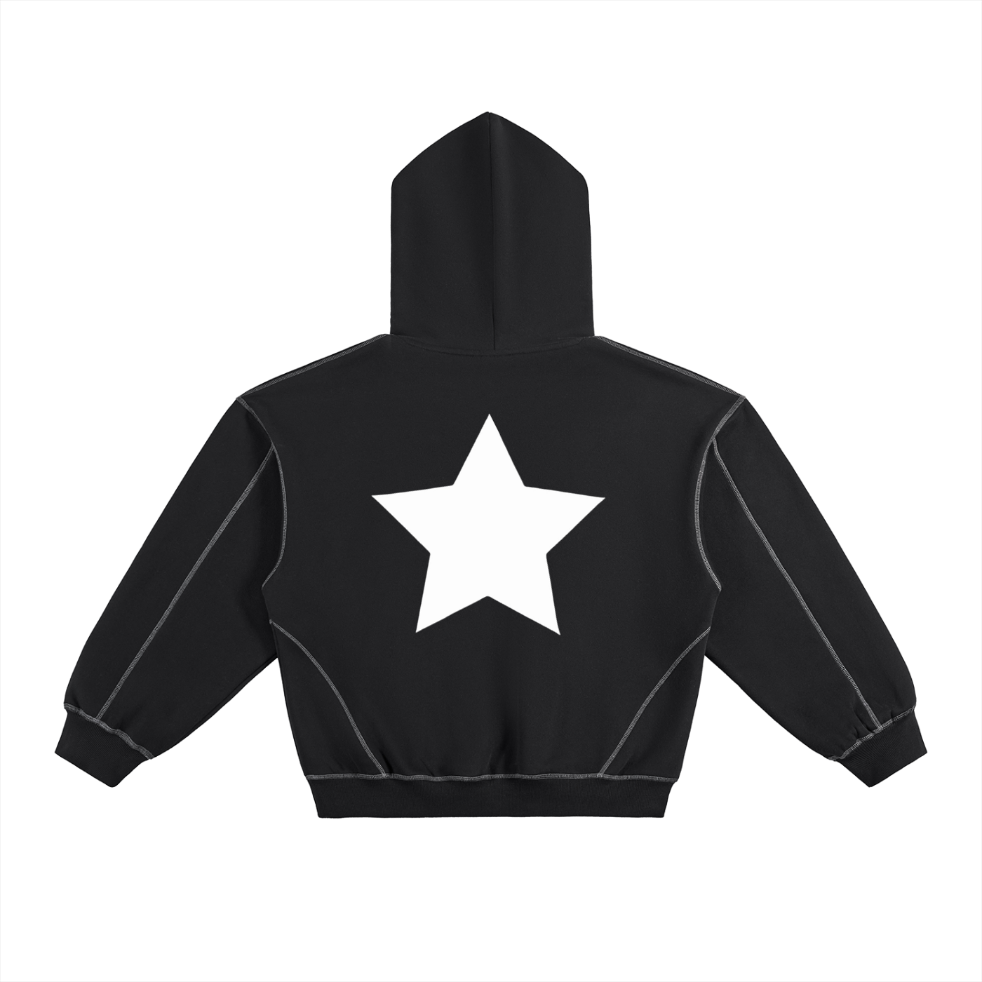 Graphic Record Boxy Fleece Hoodie