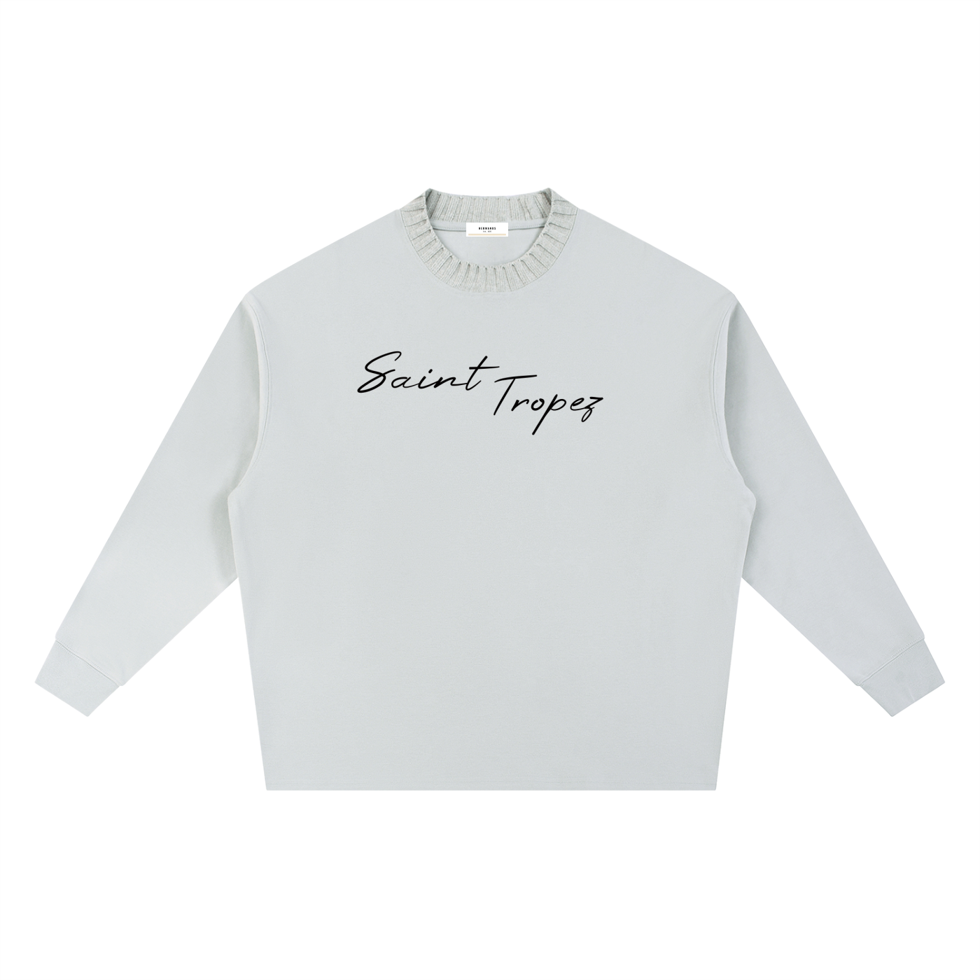 Saint Tropez Knitted Oversize Sweatshirt