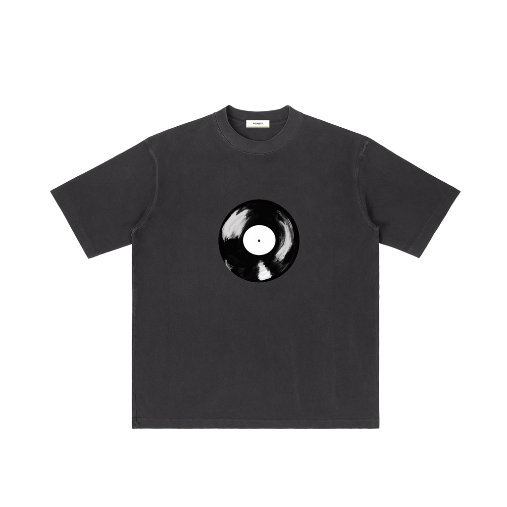 Graphic Record Wash Drop Shoulder T-shirt