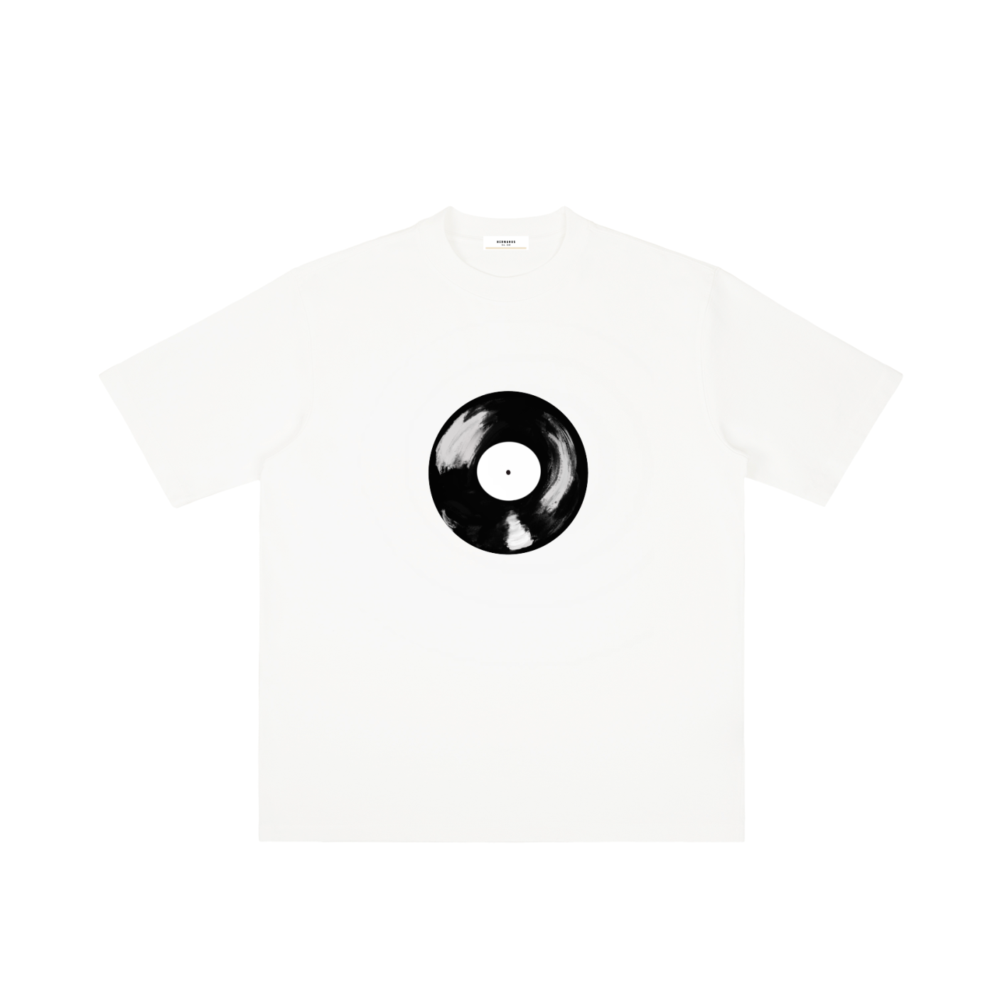 Graphic Record Wash Drop Shoulder T-shirt