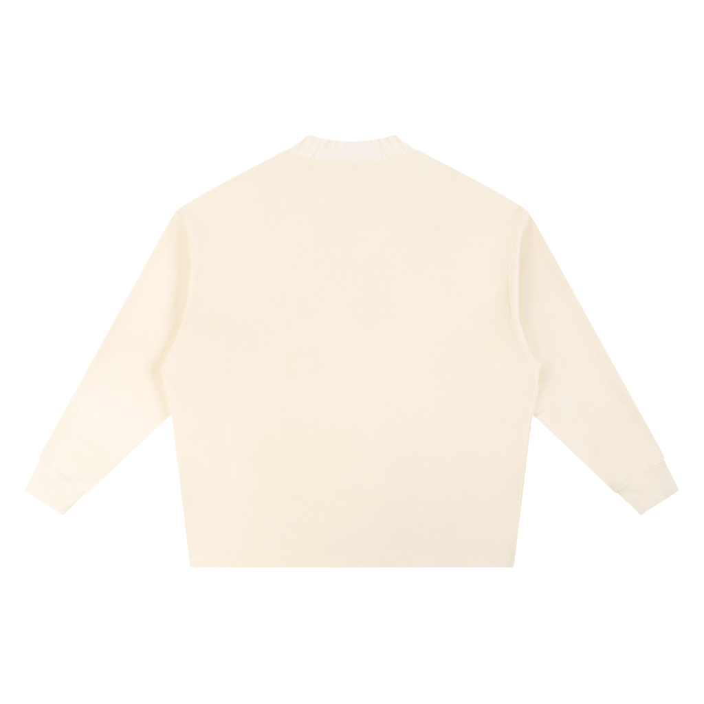 Saint Tropez Knitted Oversize Sweatshirt