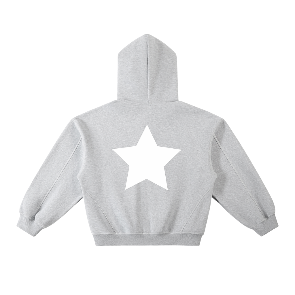 Graphic Record Boxy Fleece Hoodie