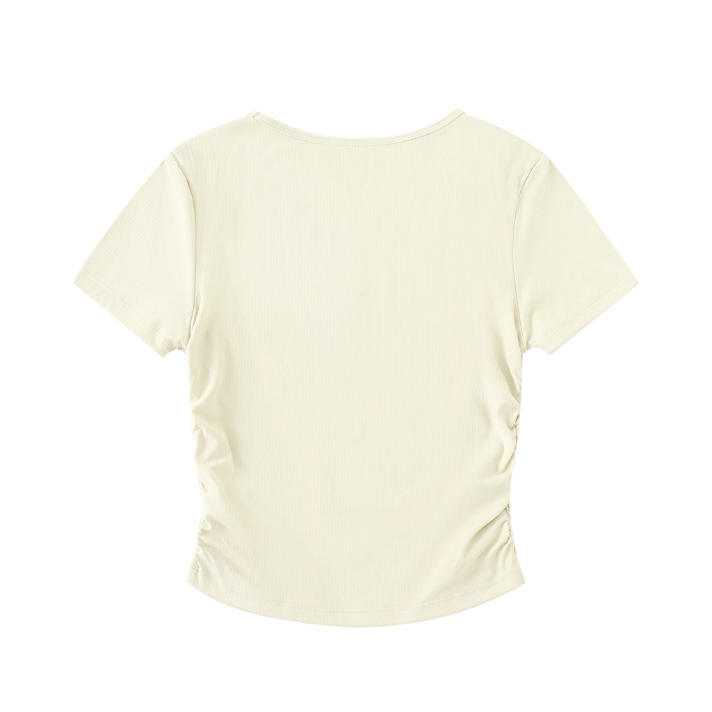 Graphic Lemon Crop Top
