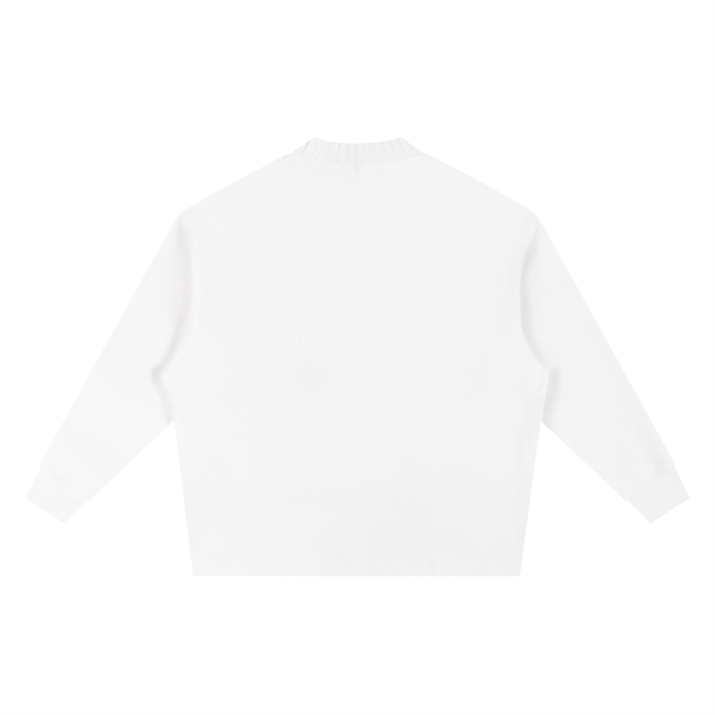 Saint Tropez Knitted Oversize Sweatshirt