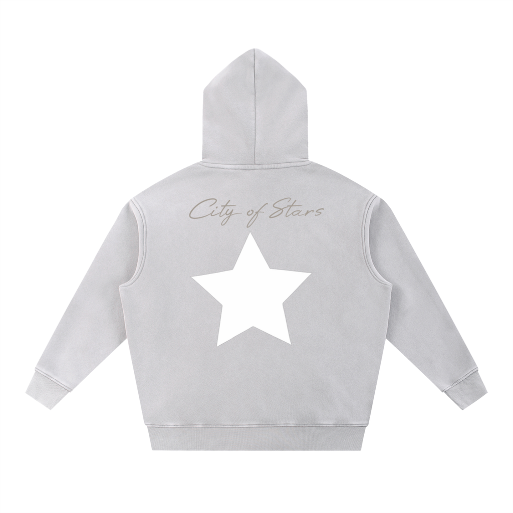 City of Stars Washed Fleece Oversize Hoodie