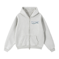 Rhode Island Zip-Up Boxy Hoodie