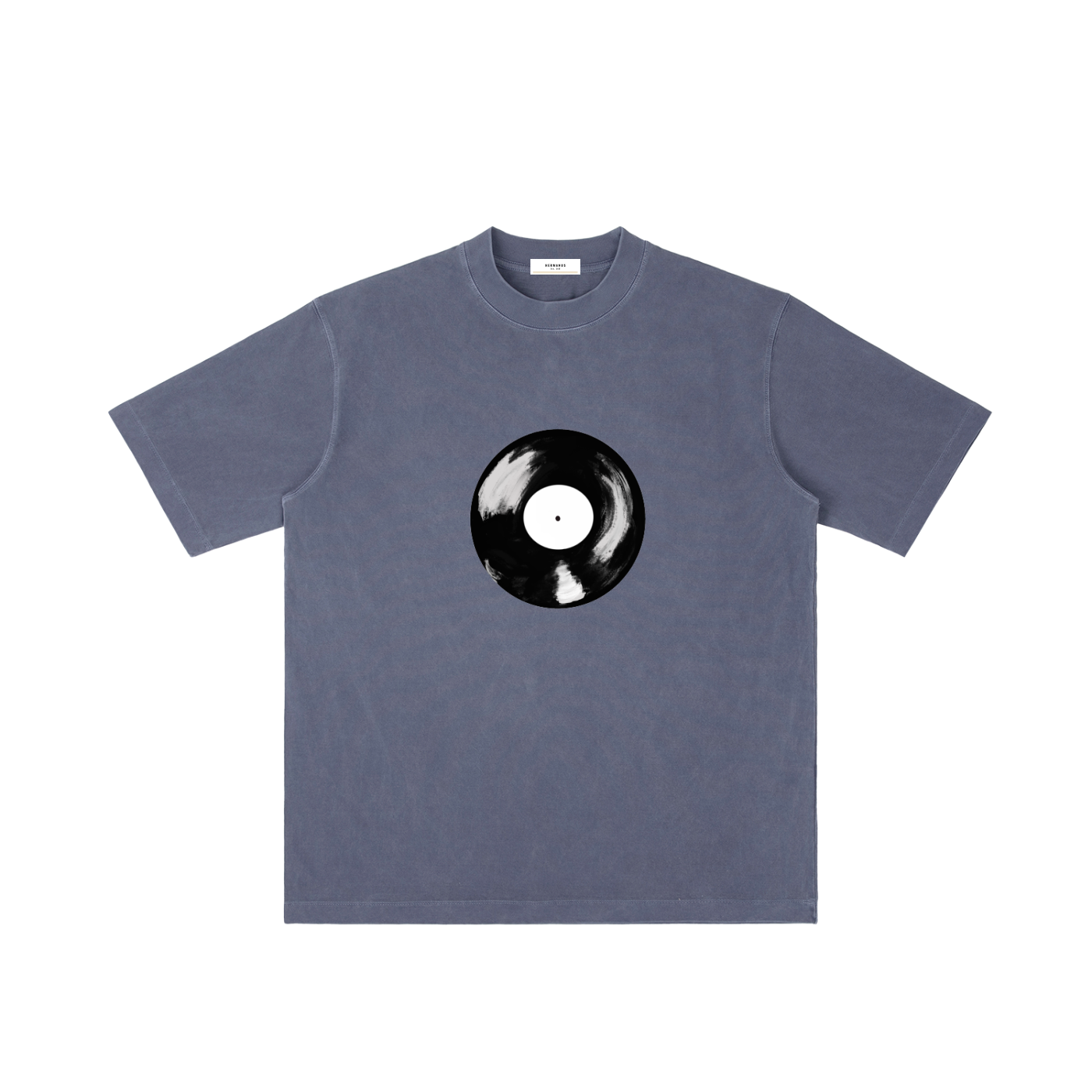 Graphic Record Wash Drop Shoulder T-shirt