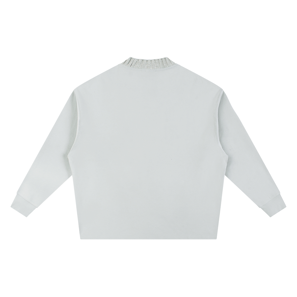 Saint Tropez Knitted Oversize Sweatshirt