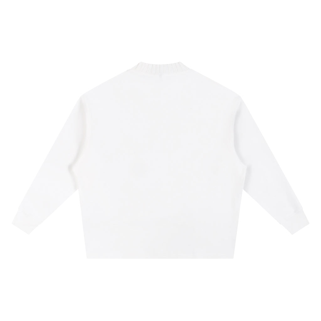 Saint Tropez Knitted Oversize Sweatshirt